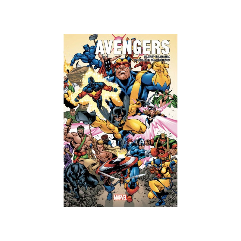 AVENGERS FOREVER PAR BUSIEKPACHECO