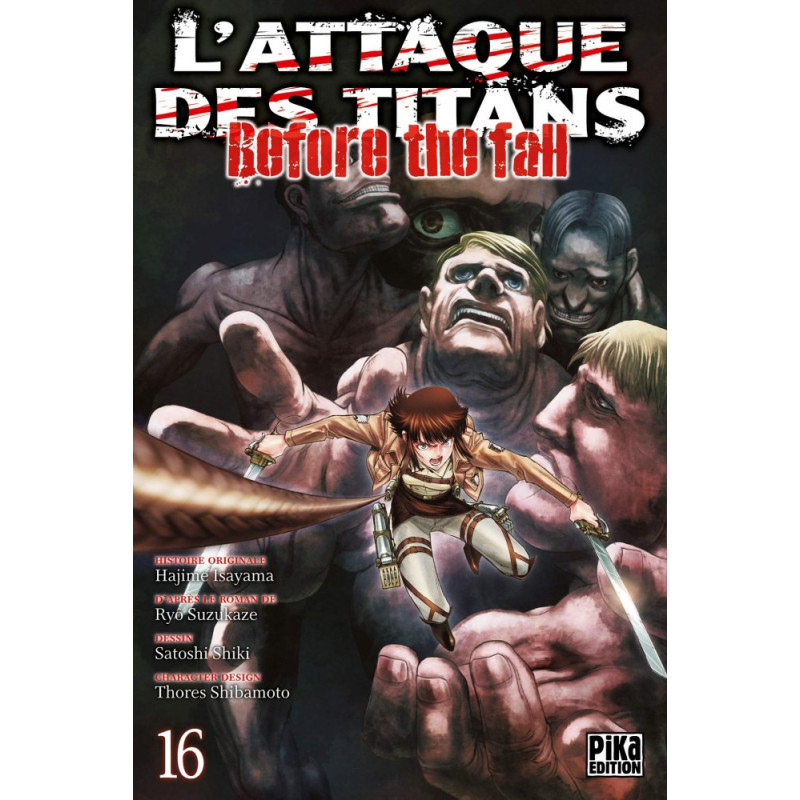 L ATTAQUE DES TITANS  BEFORE THE FALL T16