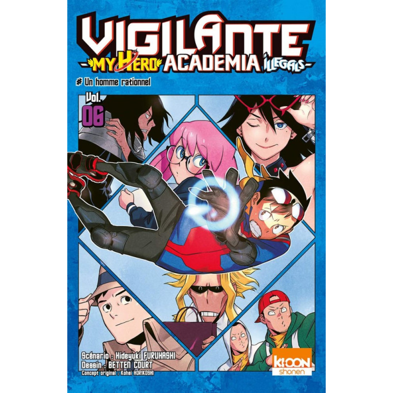 VIGILANTE  MY HERO ACADEMIA ILLEGALS T06  VOLUME 06