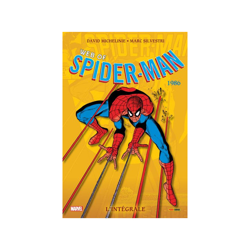 WEB OF SPIDERMAN   L INTEGRALE T43  1986 