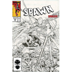 SPAWN  299 CVR C B W MCFARLANE