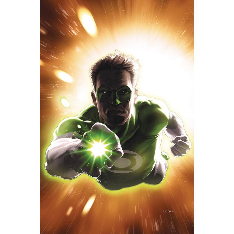 GREEN LANTERN  CARD STOCK VAR ED
