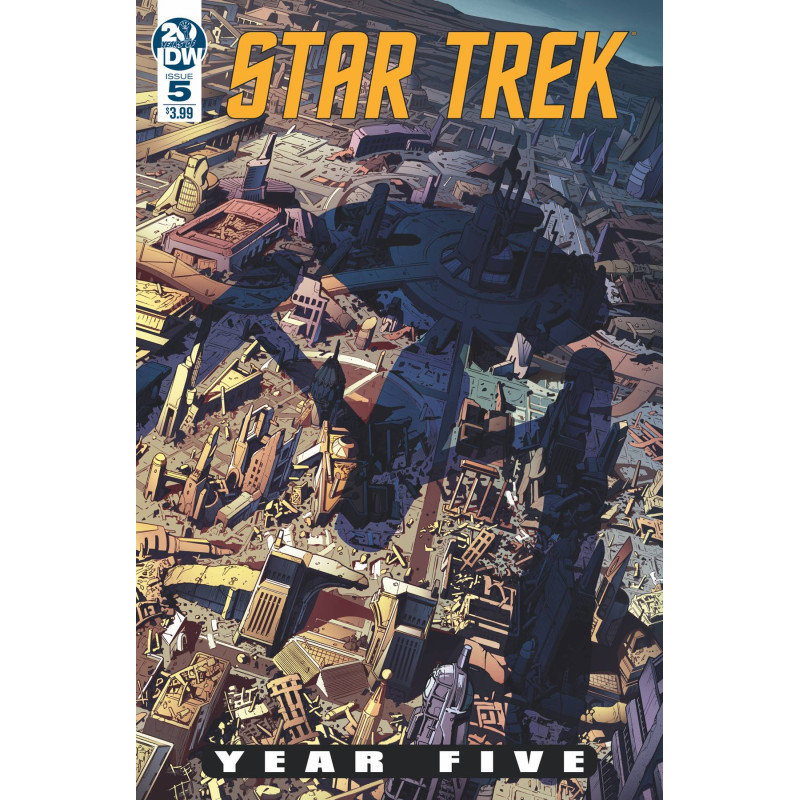 STAR TREK YEAR FIVE  5 CVR A THOMPSON