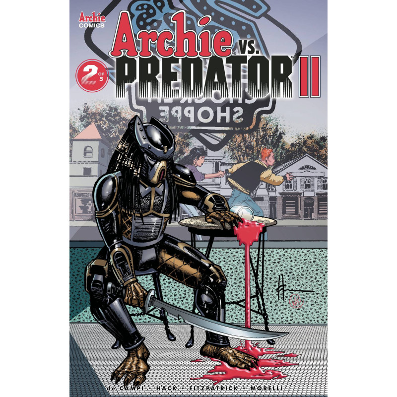 ARCHIE VS PREDATOR 2  2 CVR B CHAYKIN