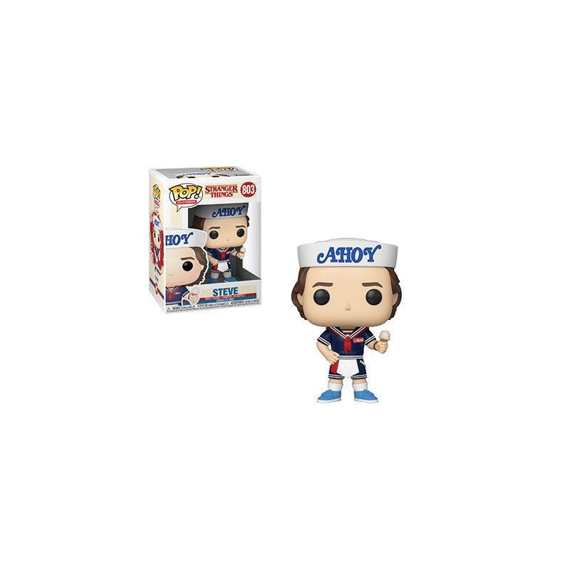 STEVE WITH HAT STRANGER THINGS FUNKO POP! TV VINYL FIGURINE
