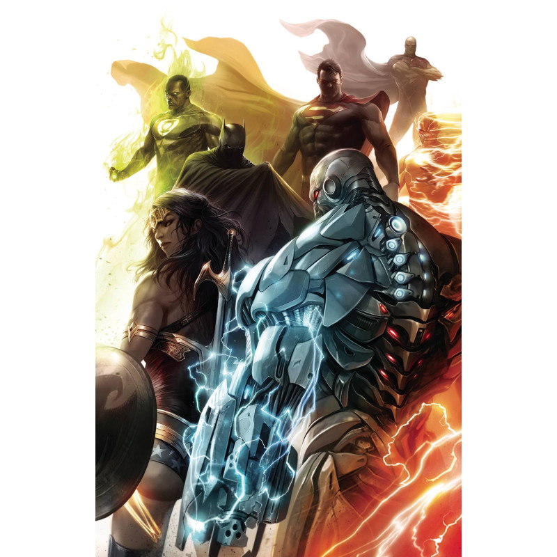 JUSTICE LEAGUE  34 CARD STOCK VAR ED YOTV