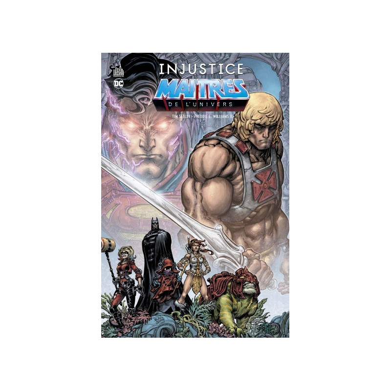 DC DELUXE  INJUSTICE VS LES MAITRES DE L UNIVERS