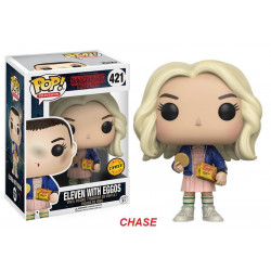 ELEVEN WITH EGGOS CHASE VERSION STRANGER THINGS POP! TELEVISION VYNIL FIGURE