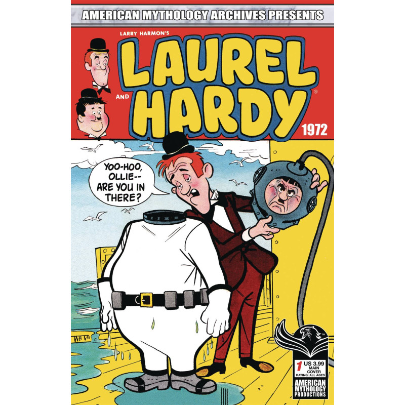 AM ARCHIVES LAUREL AND HARDY 1972  1 CVR A CLASSIC