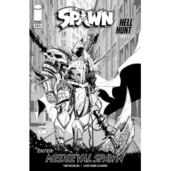 SPAWN  303 CVR C B W MCFARLANE