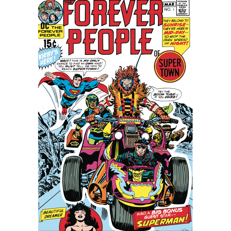 FOREVER PEOPLE BY JACK KIRBY TP 