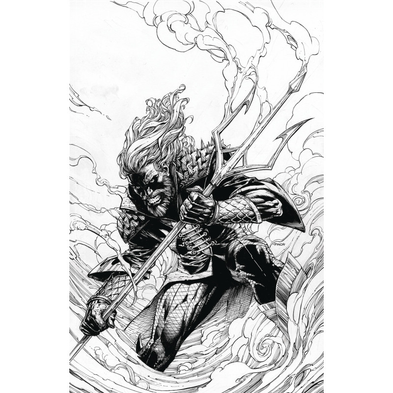 DARK NIGHTS DEATH METAL  2 DAVID FINCH AQUAMAN VAR ED