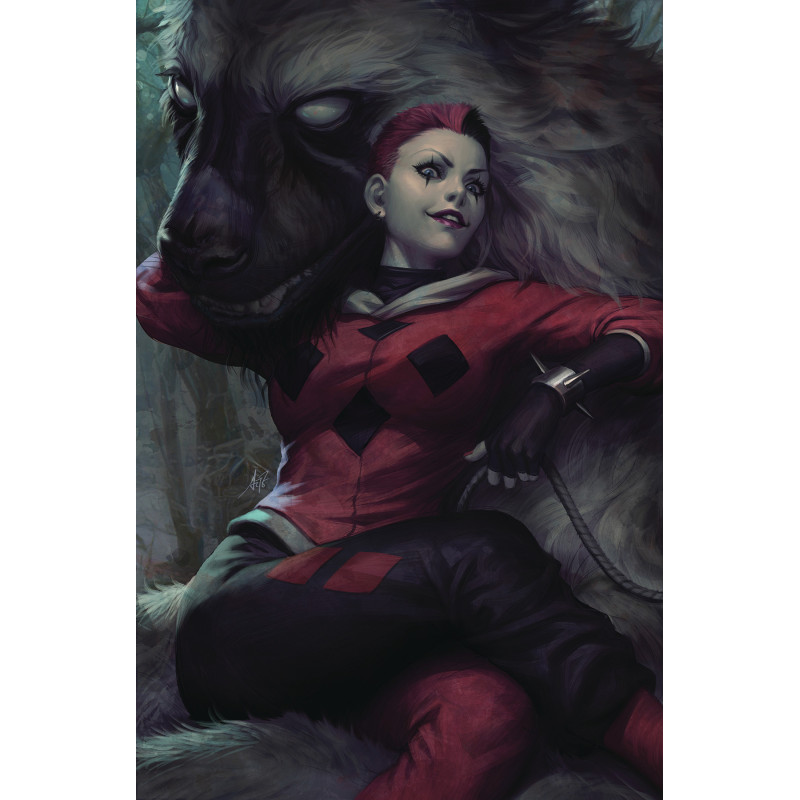 DARK NIGHTS DEATH METAL  2 STANLEY LAU HARLEY QUINN VAR ED