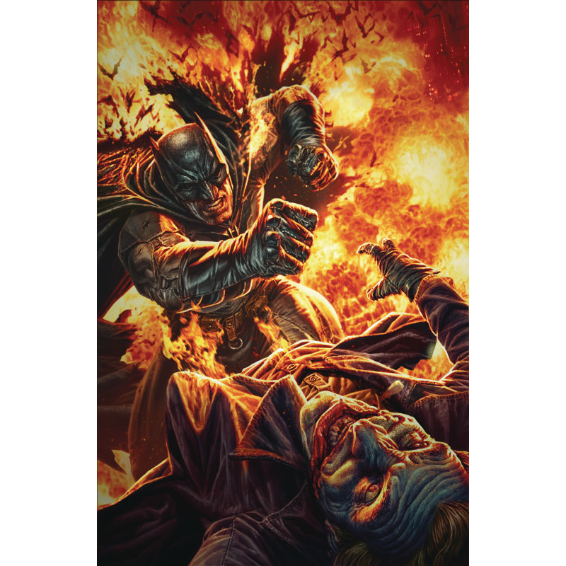 DETECTIVE COMICS  1024 CARD STOCK LEE BERMEJO VAR ED JOKER WAR