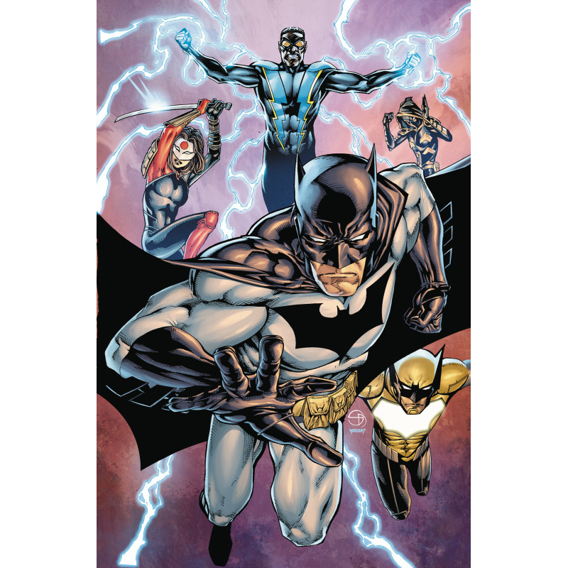 BATMAN AND THE OUTSIDERS  14 SHANE DAVIS VAR ED