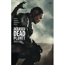 DCEASED DEAD PLANET  2 CARD STOCK BEN OLIVER MOVIE VAR ED