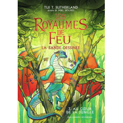 BANDE DESSINEE  LES ROYAUMES DE FEU  3  AU COEUR DE LA JUNGLE