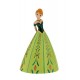 DISNEY FROZEN ANNA EN ROBE VERTE PVC FIGURE