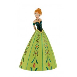 DISNEY FROZEN ANNA EN ROBE VERTE PVC FIGURE