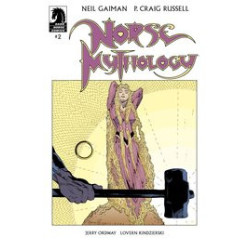 NEIL GAIMAN NORSE MYTHOLOGY  CVR A RUSSELL