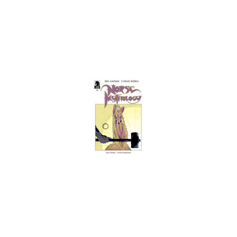 NEIL GAIMAN NORSE MYTHOLOGY  CVR A RUSSELL