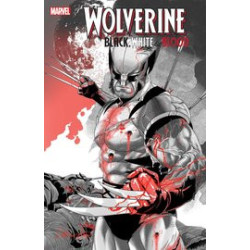 WOLVERINE BLACK WHITE BLOOD  2