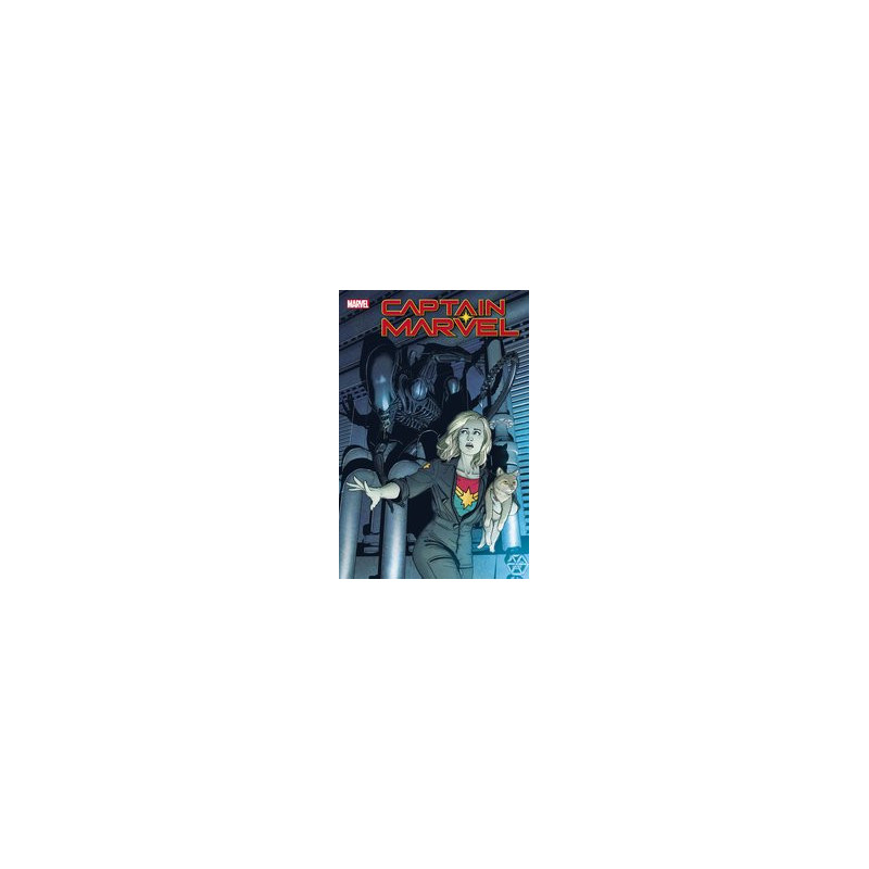 CAPTAIN MARVEL  25 MCKELVIE MARVEL VS ALIEN VAR