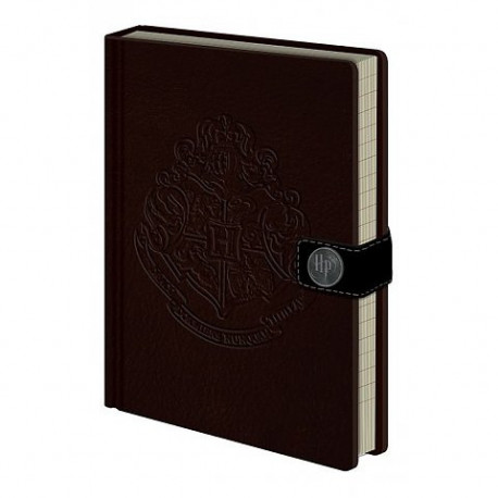 HOGWARTS CREST HARRY POTTER PREMIUM NOTEBOOK WITH CLASP