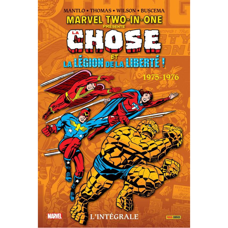 MARVEL TWOINONE L INTEGRALE 19751976  LA CHOSE ET LA LEGION DE LA LIBE