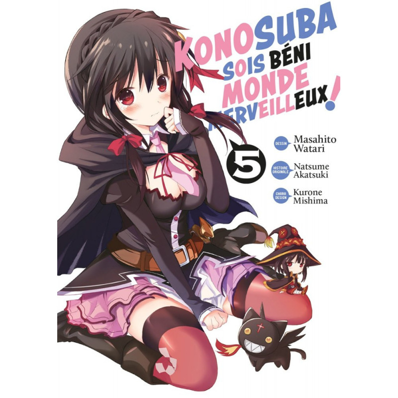 KONOSUBA SOIT BENI MONDE MERVEILLEUX    TOME 5