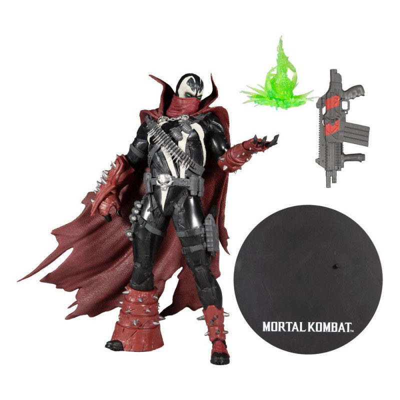 MORTAL KOMBAT FIGURINE COMMANDO SPAWN  DARK AGES SKIN