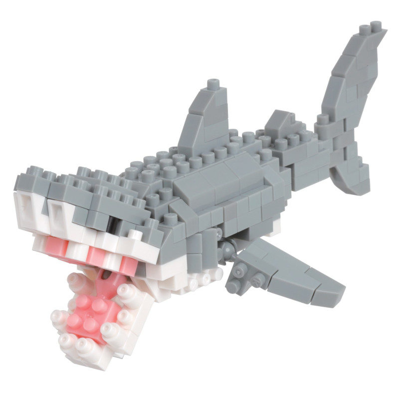 GREAT WHITE SHARK NANOBLOCK BUILDING BLOCK SET