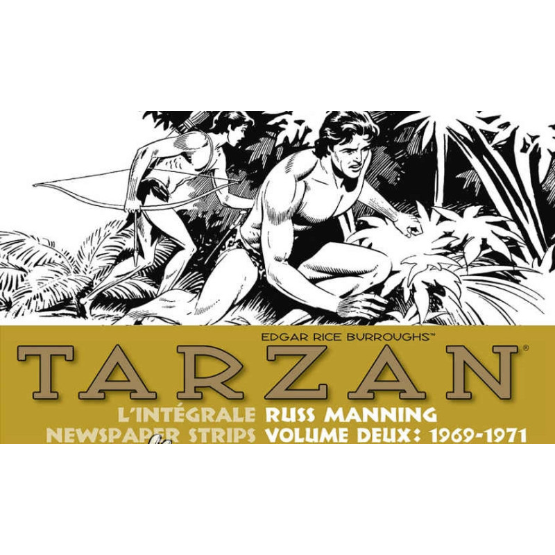 TARZAN  L INTEGRAL DES STRIPS DE PRESSE 19691971  2 