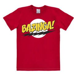 BAZINGA LOGO THE BIG BANG THEORY  EASYFIT TSHIRT TAILLE XL