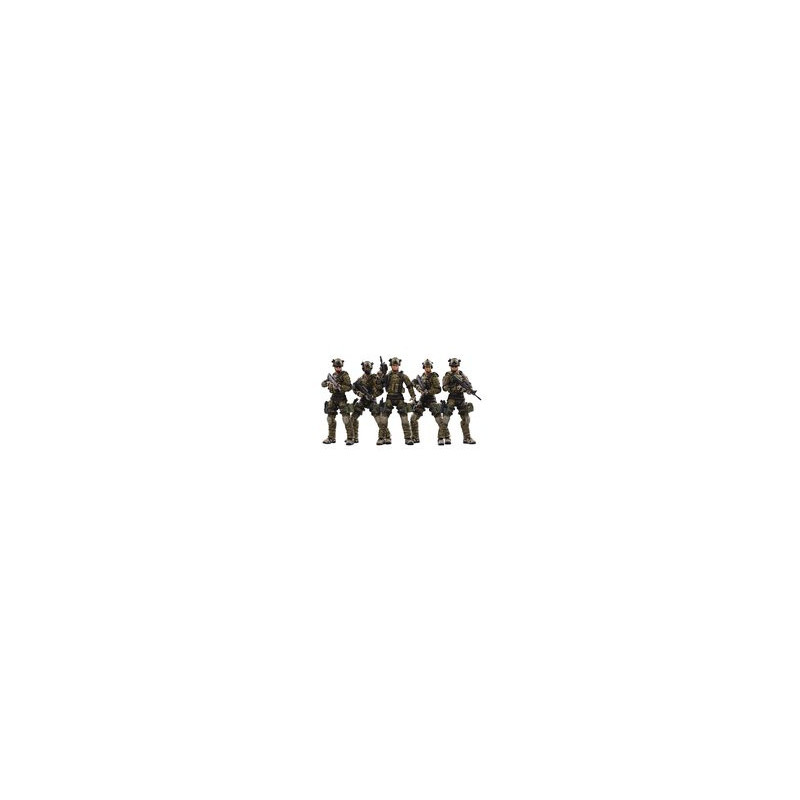 JOY TOY PLA ARMY GROUND FORCE  FIGURE 5 PACK 10 CM