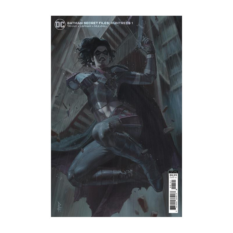Batman Secret Files Huntress  1 Riccardo Federici Cardstock Variant