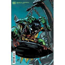 Truth   Justice  6 Damion Scott Cardstock Variant