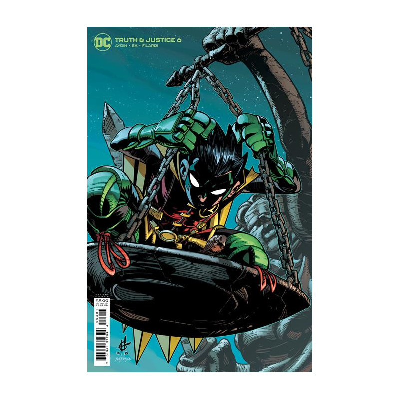 Truth   Justice  6 Damion Scott Cardstock Variant