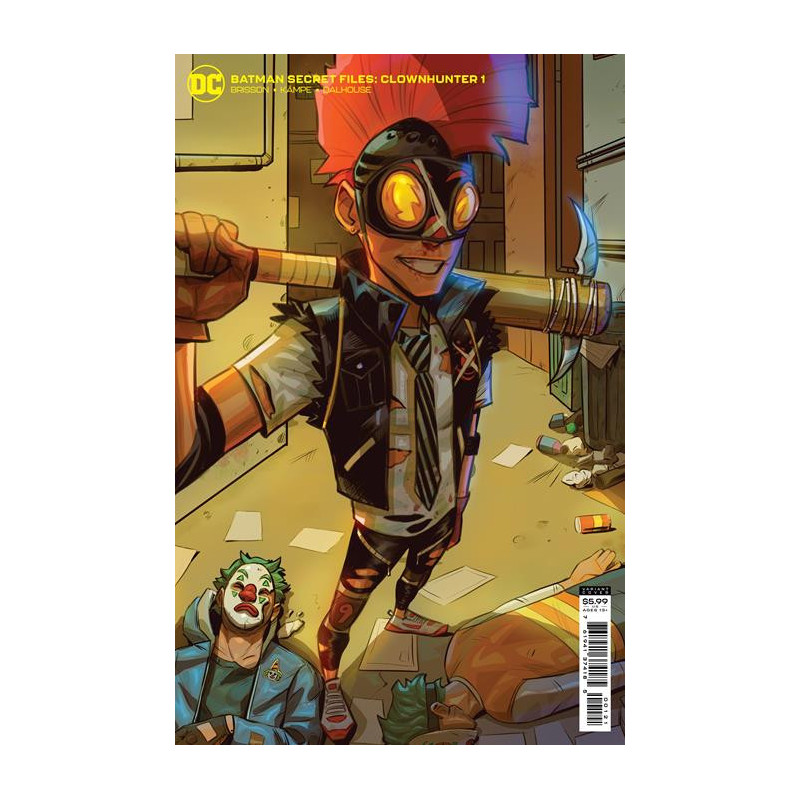 Batman Secret Files Clownhunter  1 Kofi Ofosu Cardstock Variant