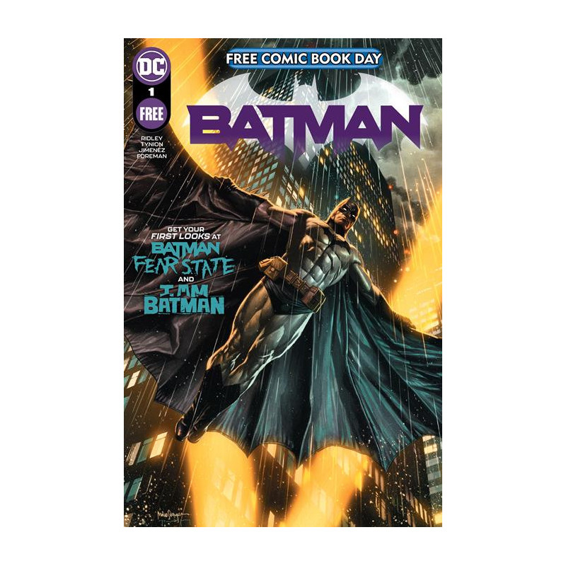 FCBD 2021 Batman Special Edition  MULTS 25   NET 