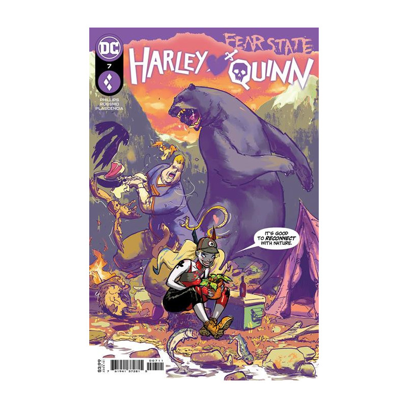 HARLEY QUINN  7 CVR A RILEY ROSSMO  FEAR STATE 