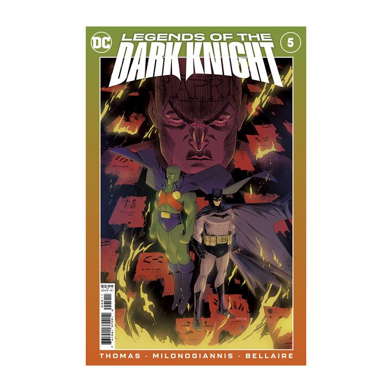 LEGENDS OF THE DARK KNIGHT  5 CVR A GIANNIS MILONOGIANNIS