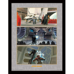 THE FINAL BATTLE STAR WARS TABLEAU