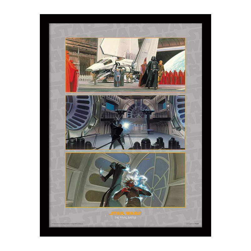 THE FINAL BATTLE STAR WARS TABLEAU