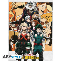 MY HERO ACADEMIA POSTER GROUPE 52X38 CM