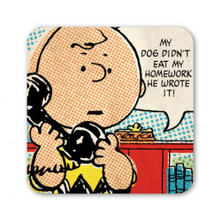 TELE COASTER PEANUTS CHARLIE BROWN