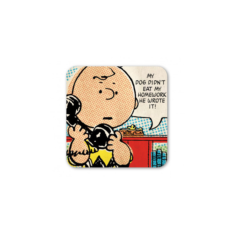 TELE COASTER PEANUTS CHARLIE BROWN