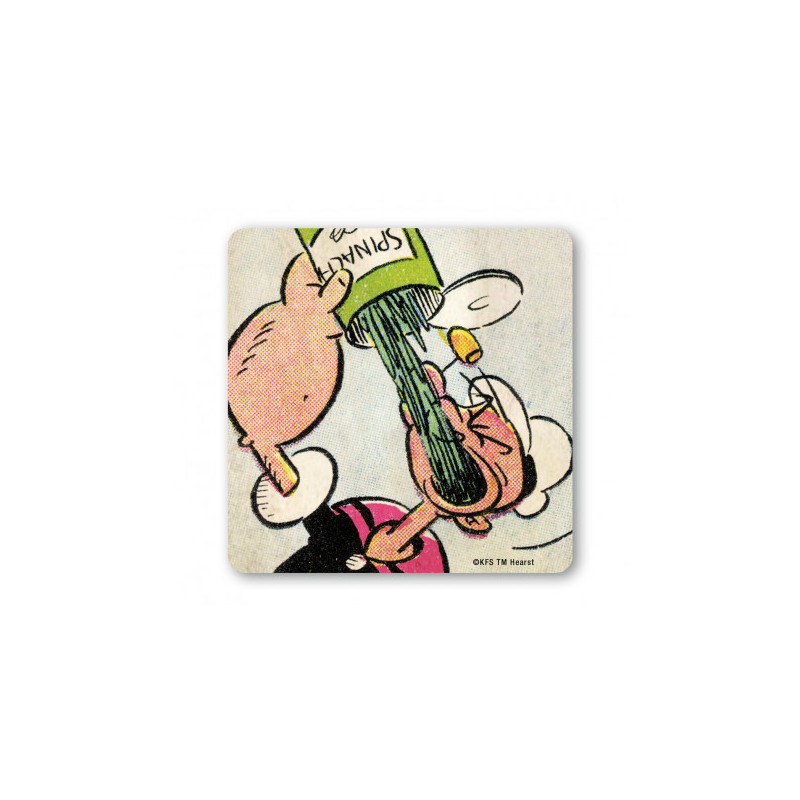 SPINACH COASTER UNTERSETZER POPEYE