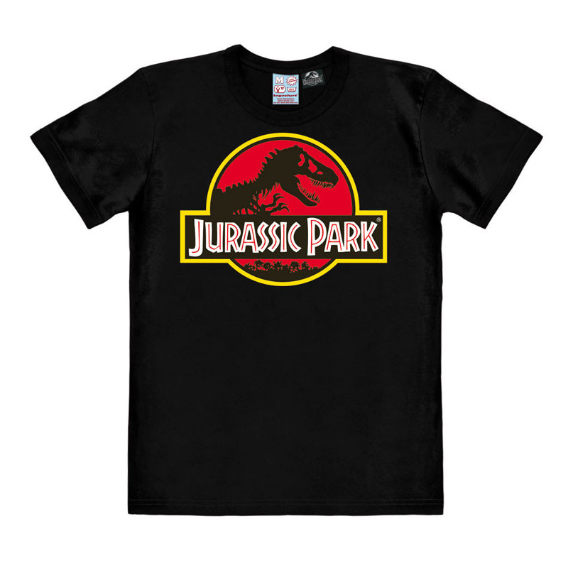 JURASSIC PARK LOGO FILM HERREN TSHIRT TAILLE S