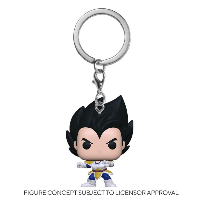 VEGETA DRAGON BALL Z PORTECLES POCKET POP VINYL 4 CM